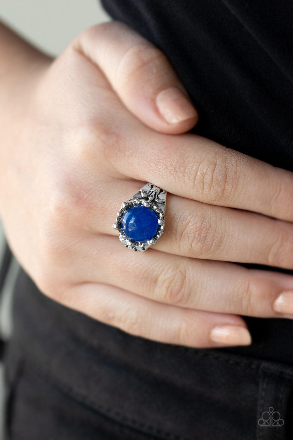 Paparazzi ♥ Mojave Treasure - Blue ♥ Ring