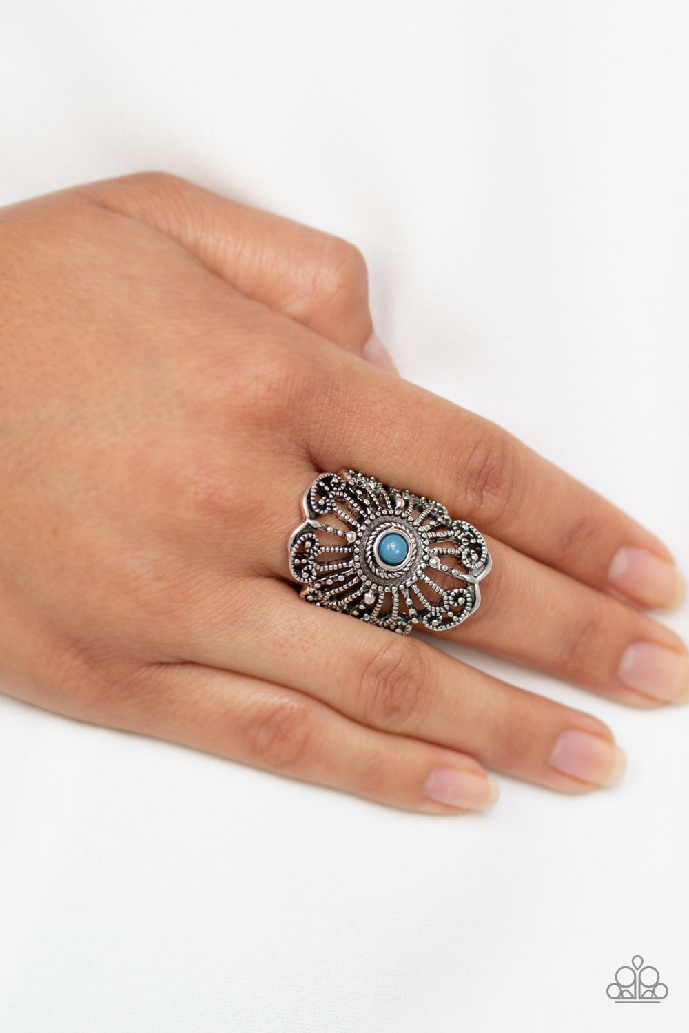 Paparazzi ♥ Adrift - Blue ♥ Ring