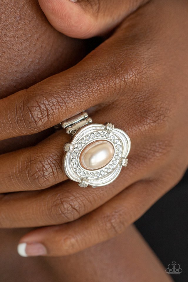 Paparazzi ♥ Titanic Twinkle - Brown ♥ Ring