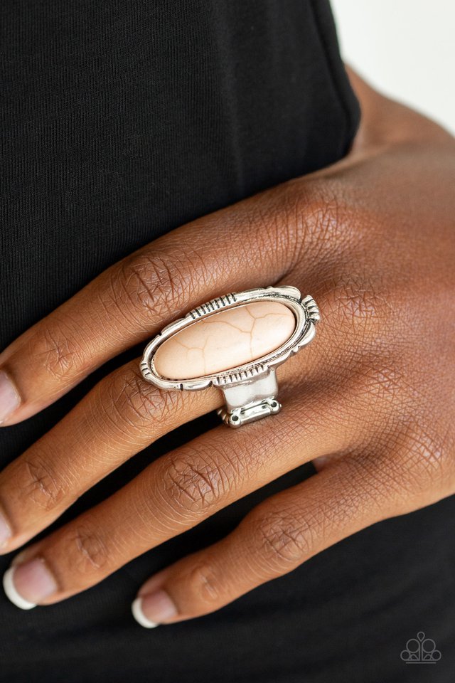 Paparazzi ♥ Desert Thirst - Brown ♥ Ring