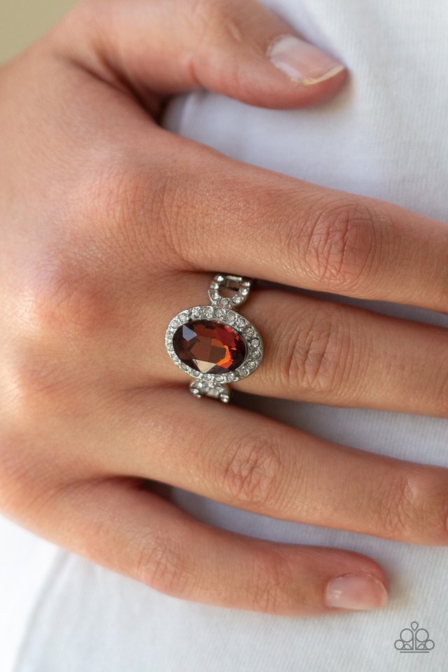 Paparazzi ♥ Magnificent Majesty - Brown ♥ Ring