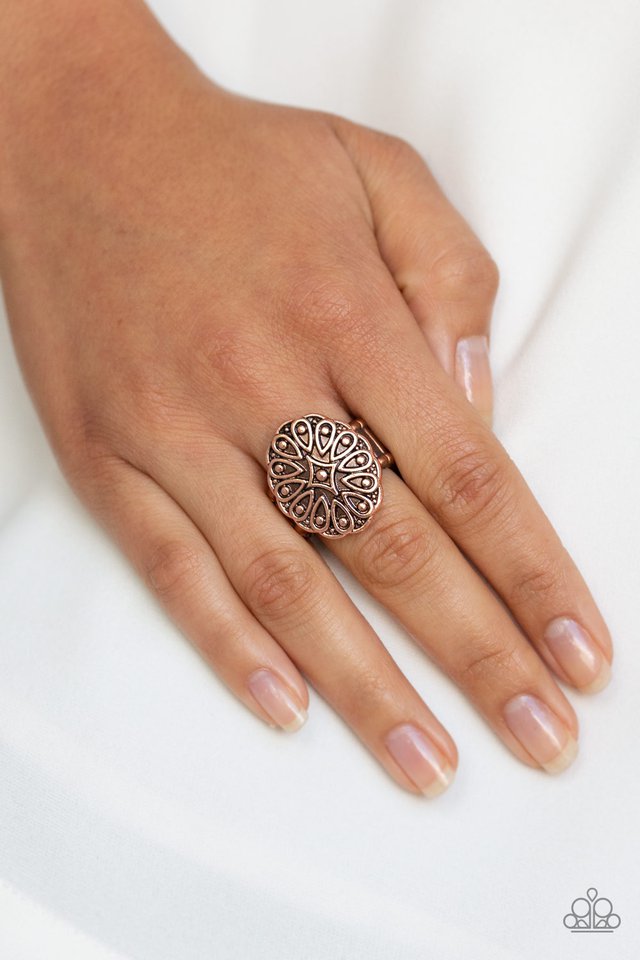 Paparazzi ♥ Modern Mandala - Copper ♥ Ring