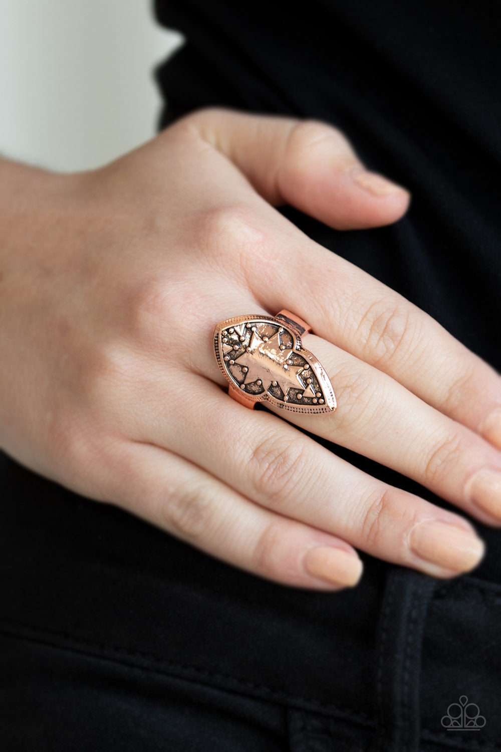 Paparazzi ♥ Tribal Ware - Copper ♥ Ring