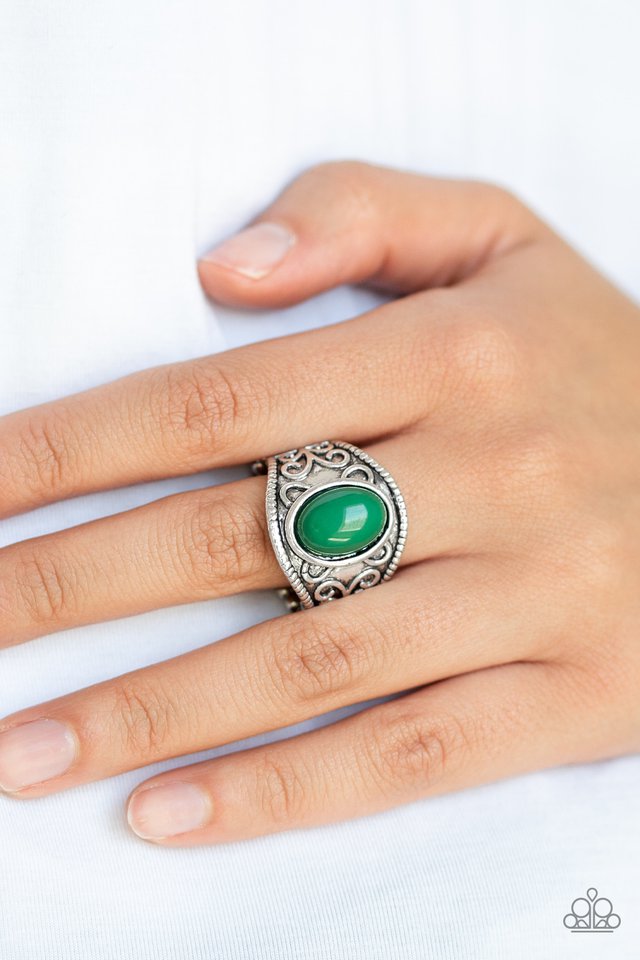 Paparazzi ♥ Lets Take It From The POP - Green ♥ Ring