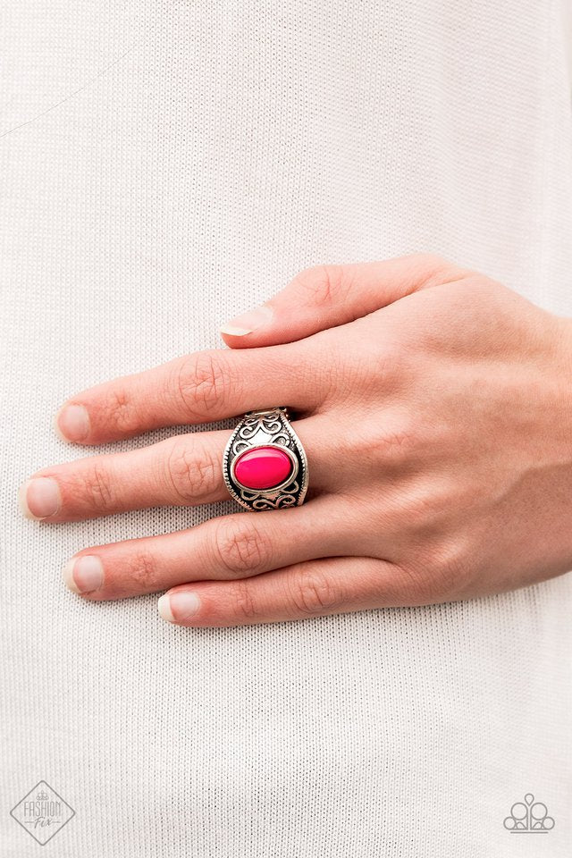 Paparazzi ♥ Lets Take It From The POP - Pink ♥ Ring