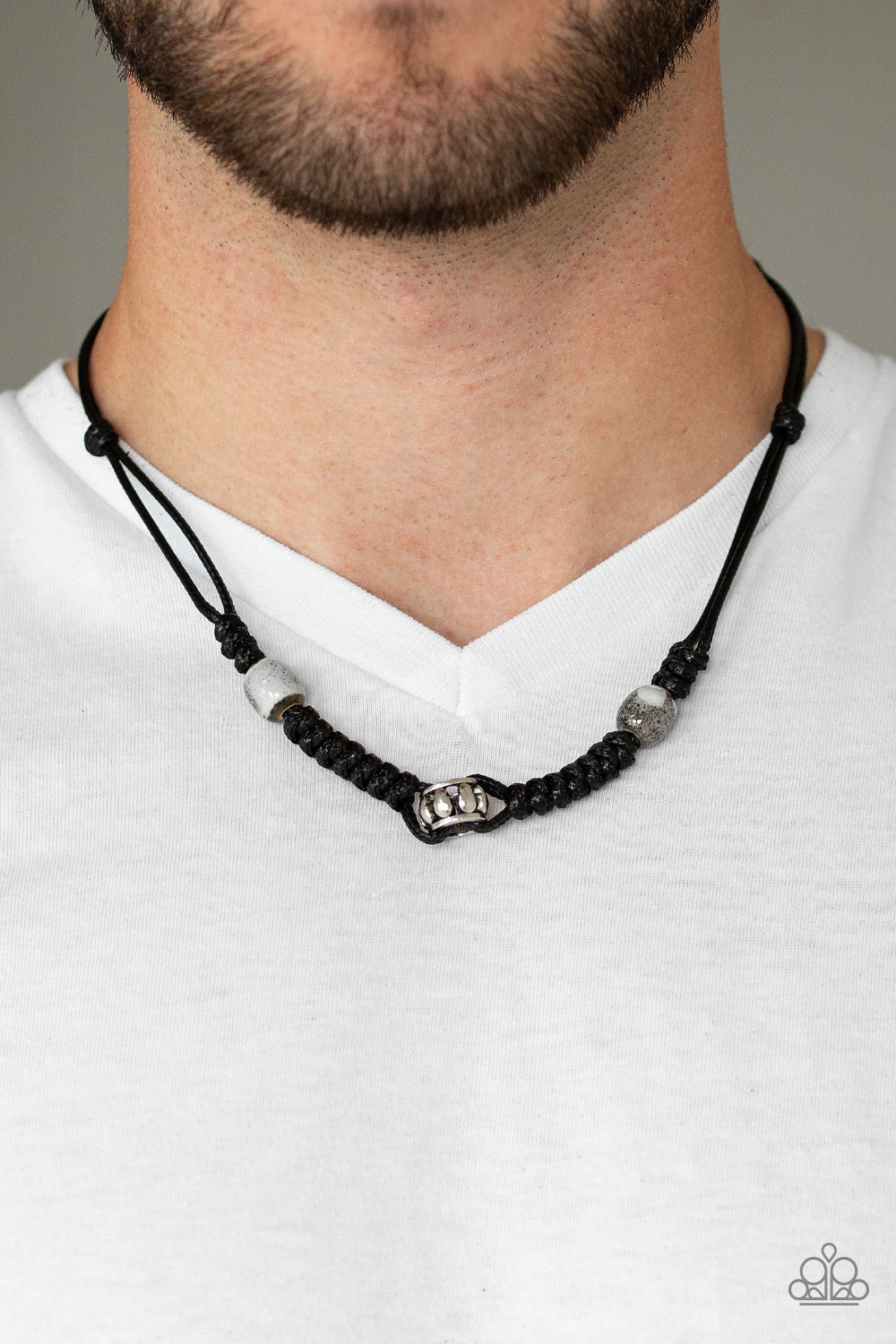 Paparazzi ♥ Beach Break - Silver ♥ Necklace