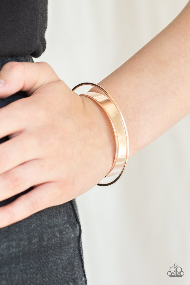 Paparazzi ♥ Avant-MOD - Rose Gold ♥ Bracelet