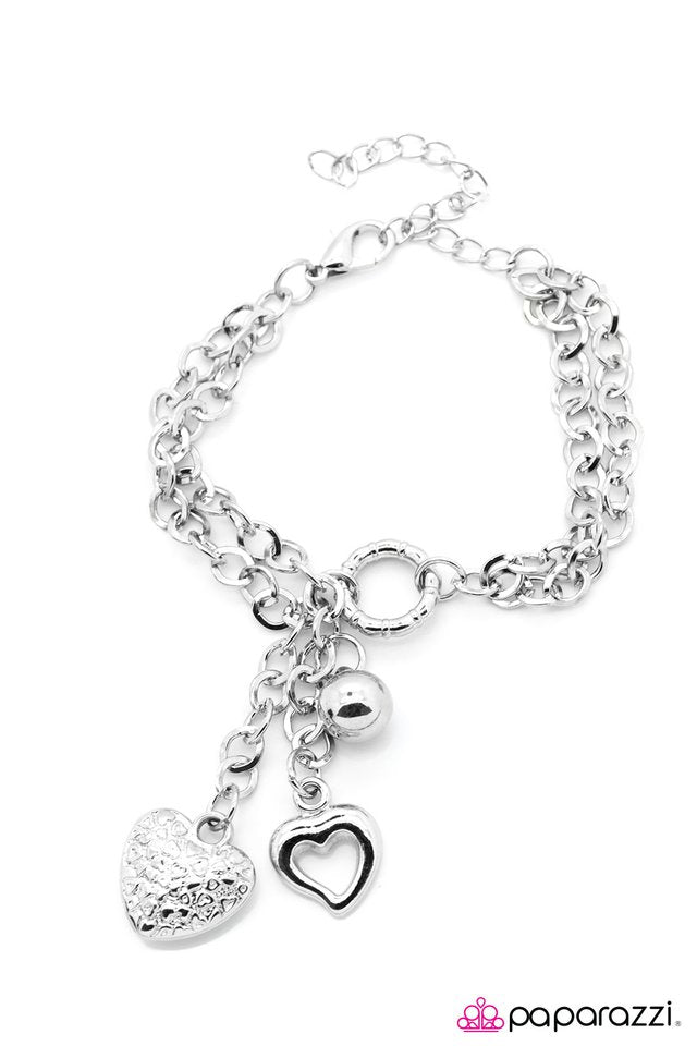 Paparazzi ♥ Close to My Heart - Silver ♥ Bracelet