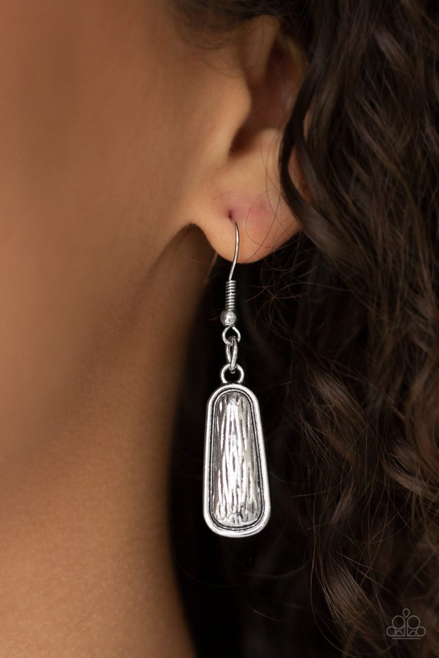 Paparazzi ♥ MANE Up - Silver ♥ Necklace