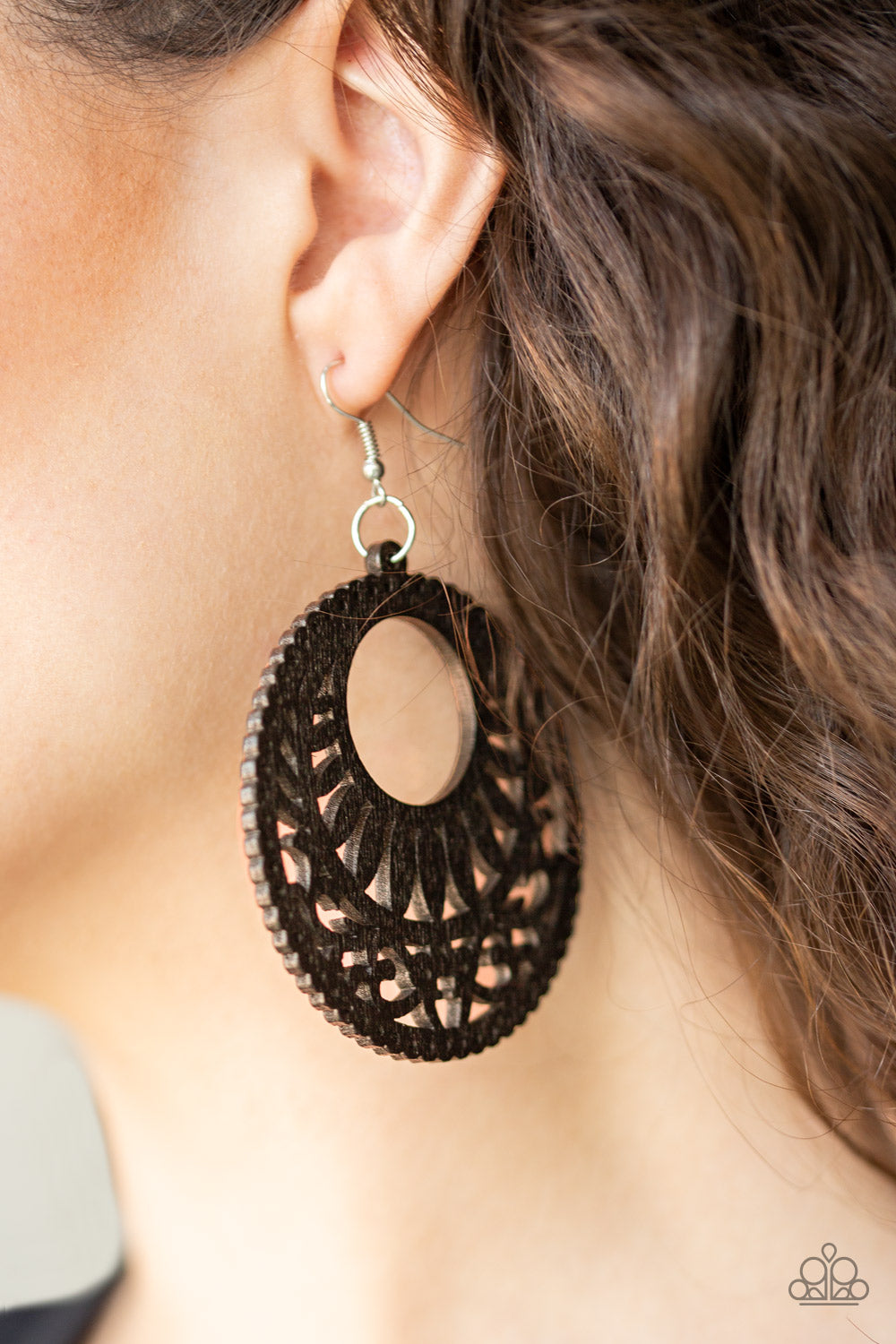 Paparazzi ♥ Coachella Cabana - Brown ♥ Earrings