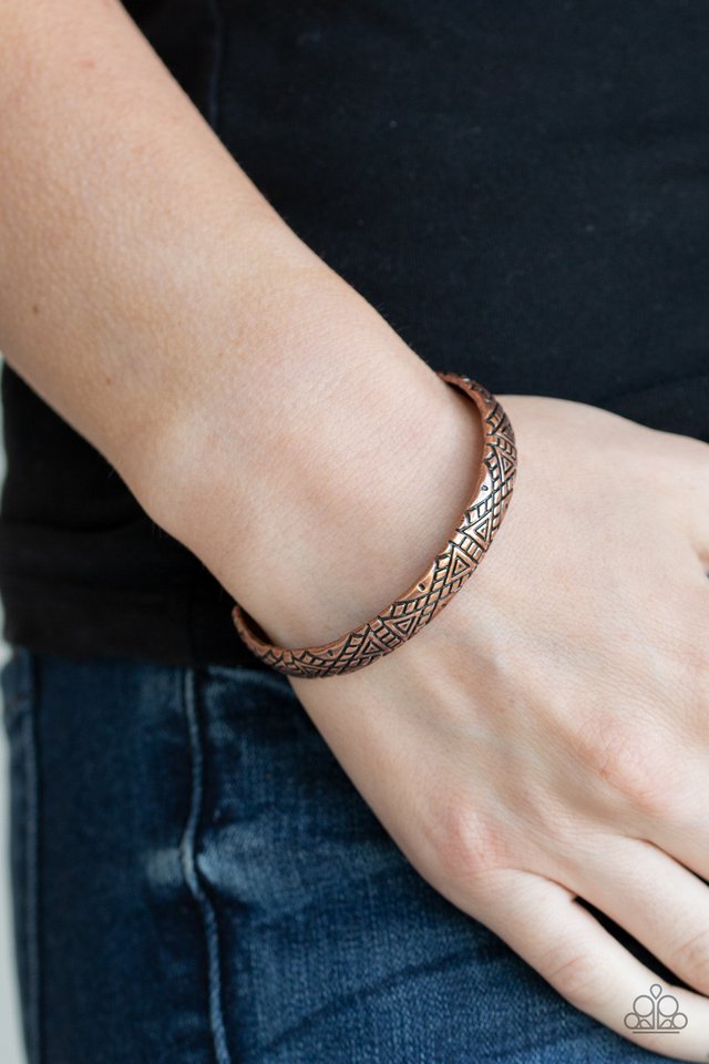 Paparazzi ♥ Power Pack - Copper ♥ Bracelet