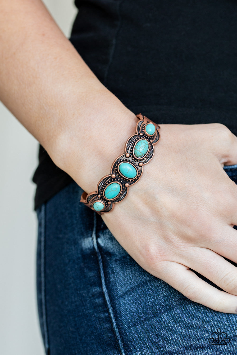 Paparazzi ♥ Desert Farer - Copper ♥ Bracelet