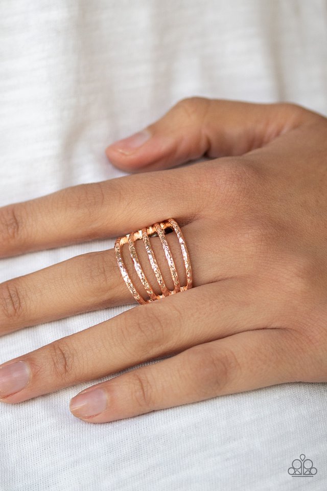 Paparazzi ♥ Classic Sheen - Rose Gold ♥ Ring