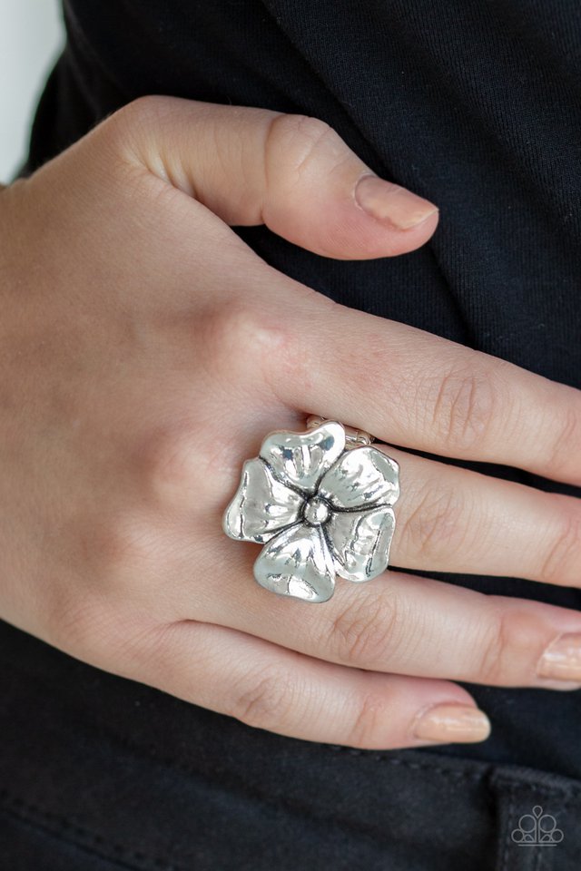 Paparazzi ♥ Tropical Gardens - Silver ♥ Ring