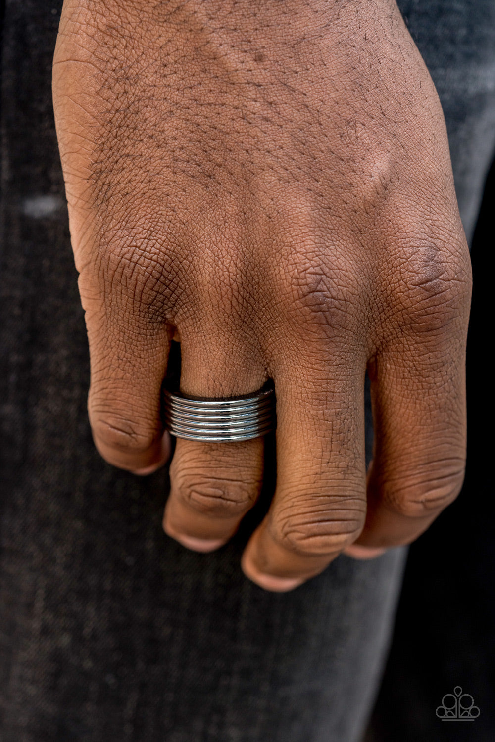 Paparazzi ♥ A Mans Man - Black ♥ Ring