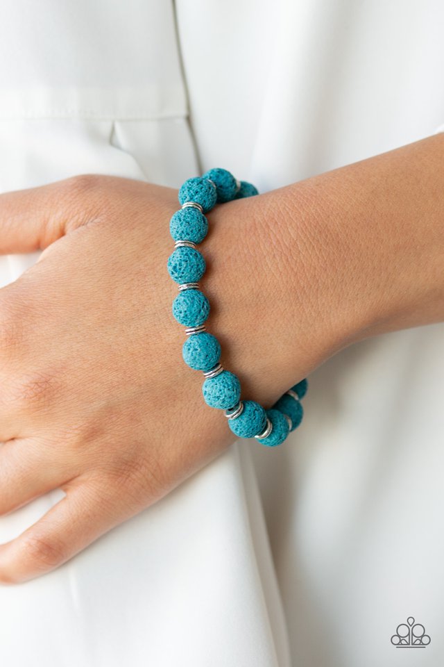 Paparazzi ♥ Luck - Blue ♥ Bracelet