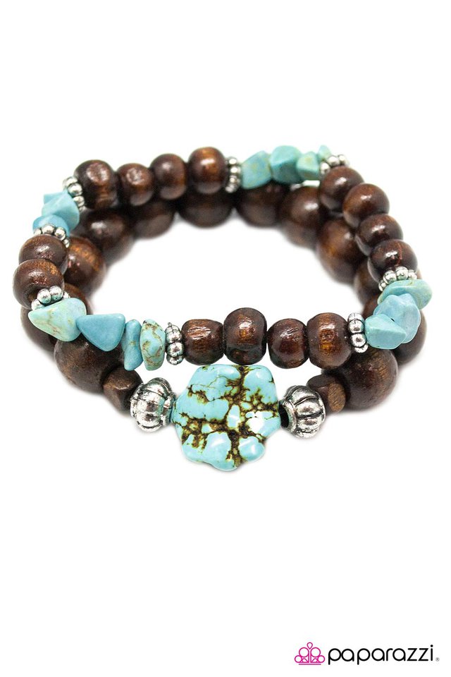 Paparazzi ♥ Express Yourself - Blue ♥ Bracelet