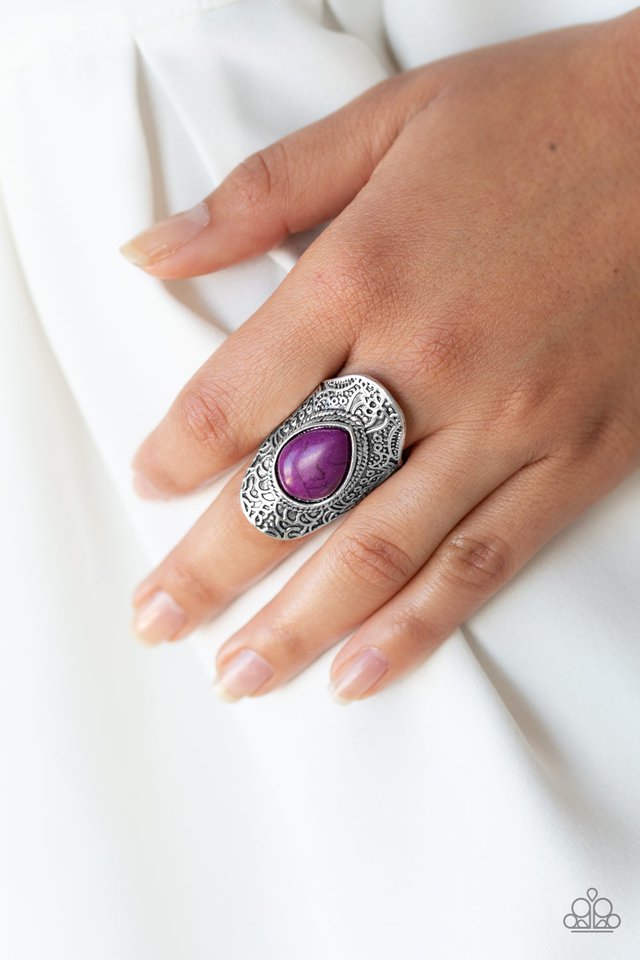 Paparazzi ♥ Southern Sage - Purple ♥ Ring