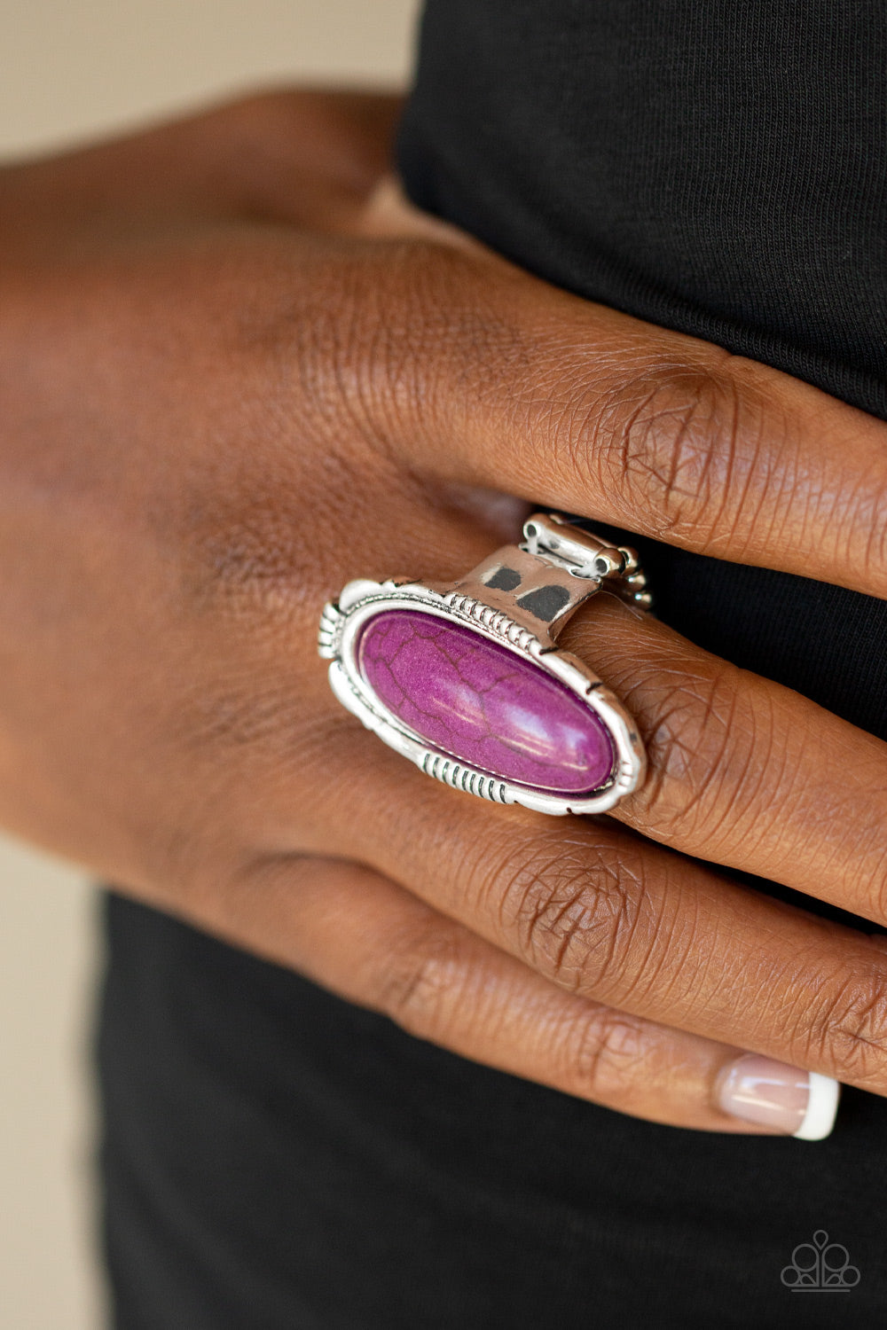 Paparazzi ♥ Desert Thirst - Purple ♥ Ring