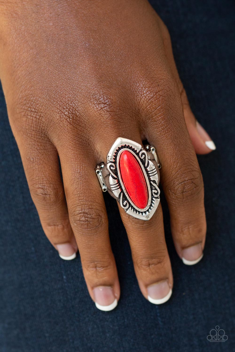 Paparazzi ♥ Santa Fe Serenity - Red ♥ Ring