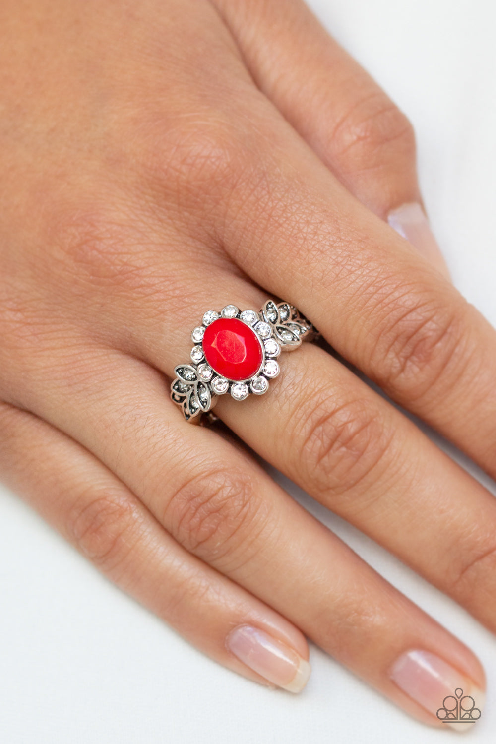 Paparazzi ♥ Glitter Garden - Red ♥ Ring