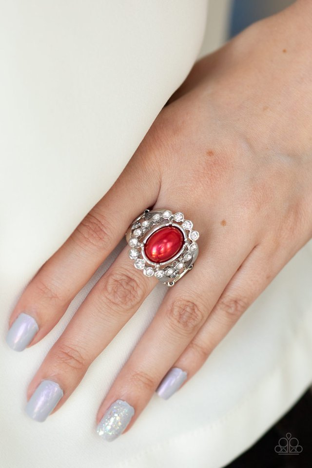 Paparazzi ♥ Sugar-Coated Splendor - Red ♥ Ring