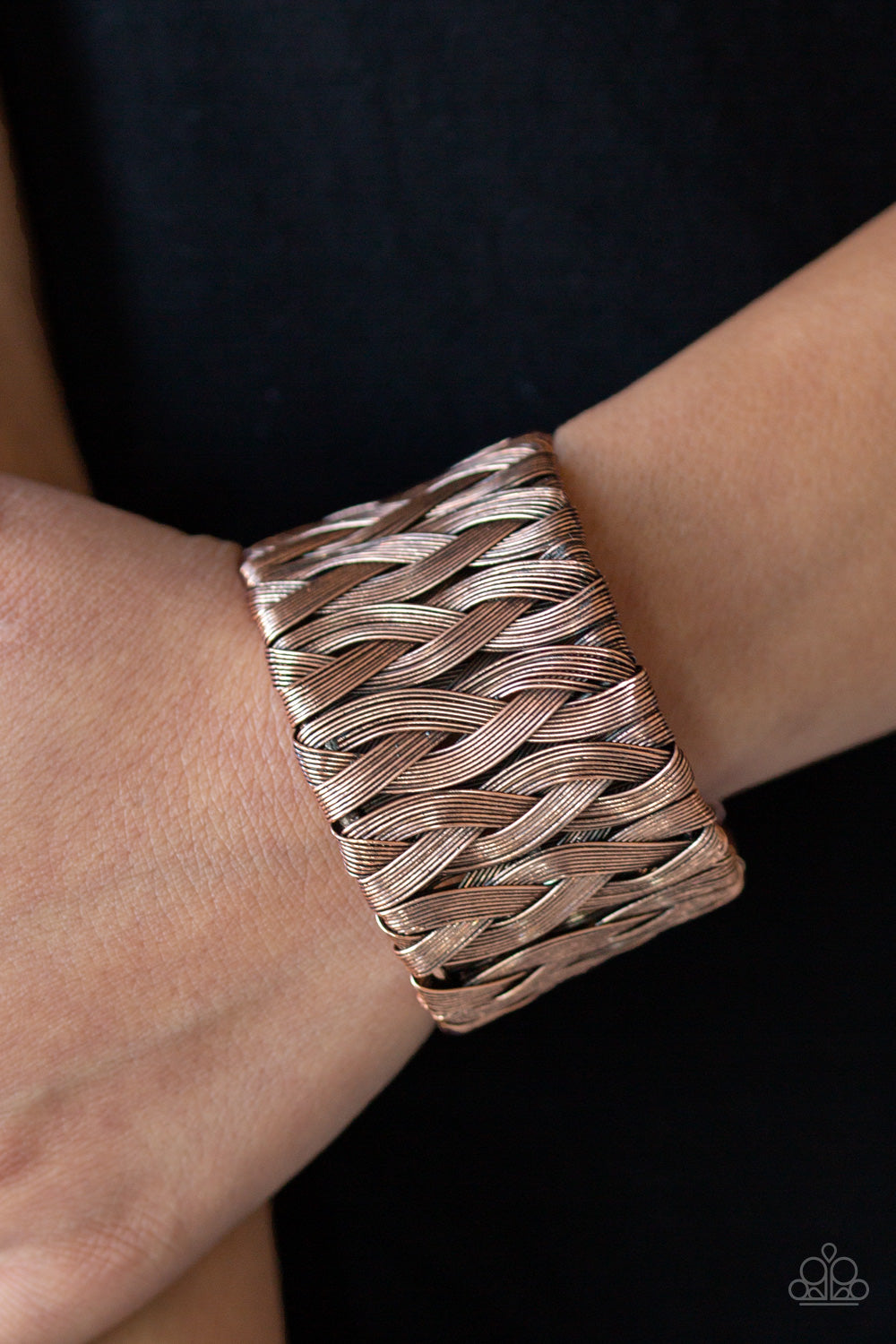 Paparazzi ♥ Take It or WEAVE It - Copper ♥ Bracelet