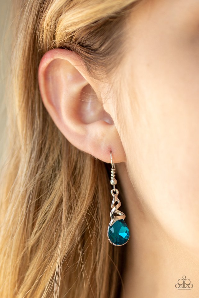 Paparazzi ♥ Totally Timeless - Blue ♥ Earrings