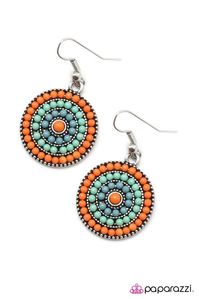 Paparazzi ♥ Bulletproof - Multi ♥ Earrings