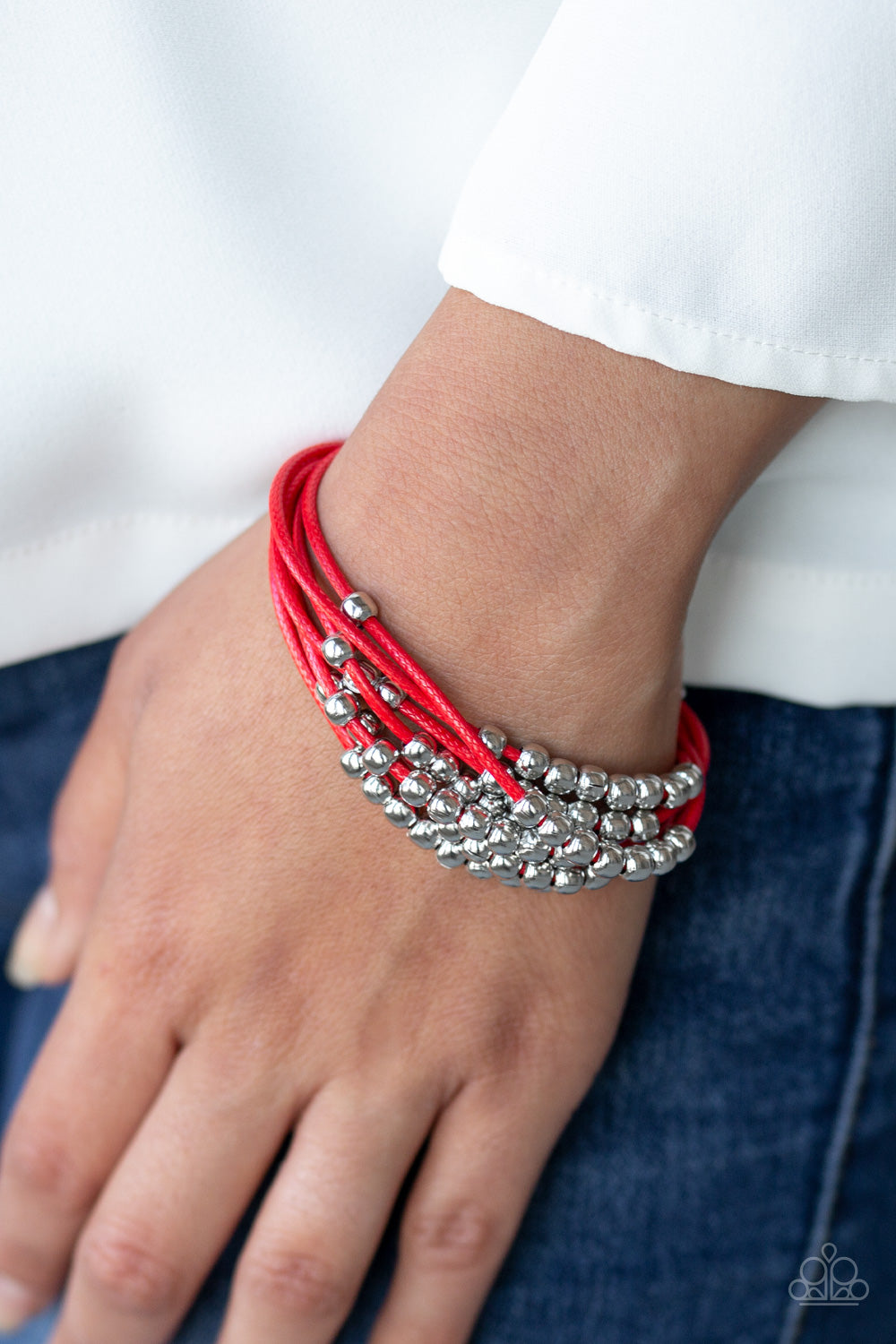 Paparazzi ♥ Mega Magnetic - Red ♥ Bracelet