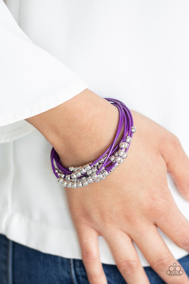 Paparazzi ♥ Mega Magnetic - Purple ♥ Bracelet