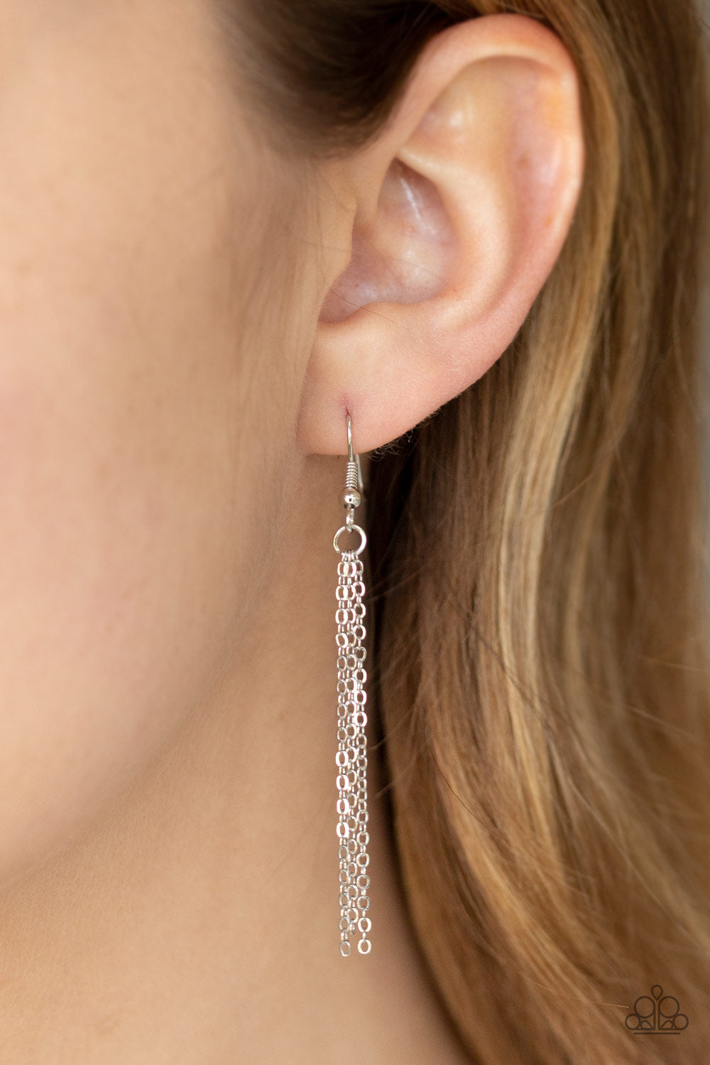 Paparazzi ♥ A PINEAPPLE a Day - Silver ♥ Necklace