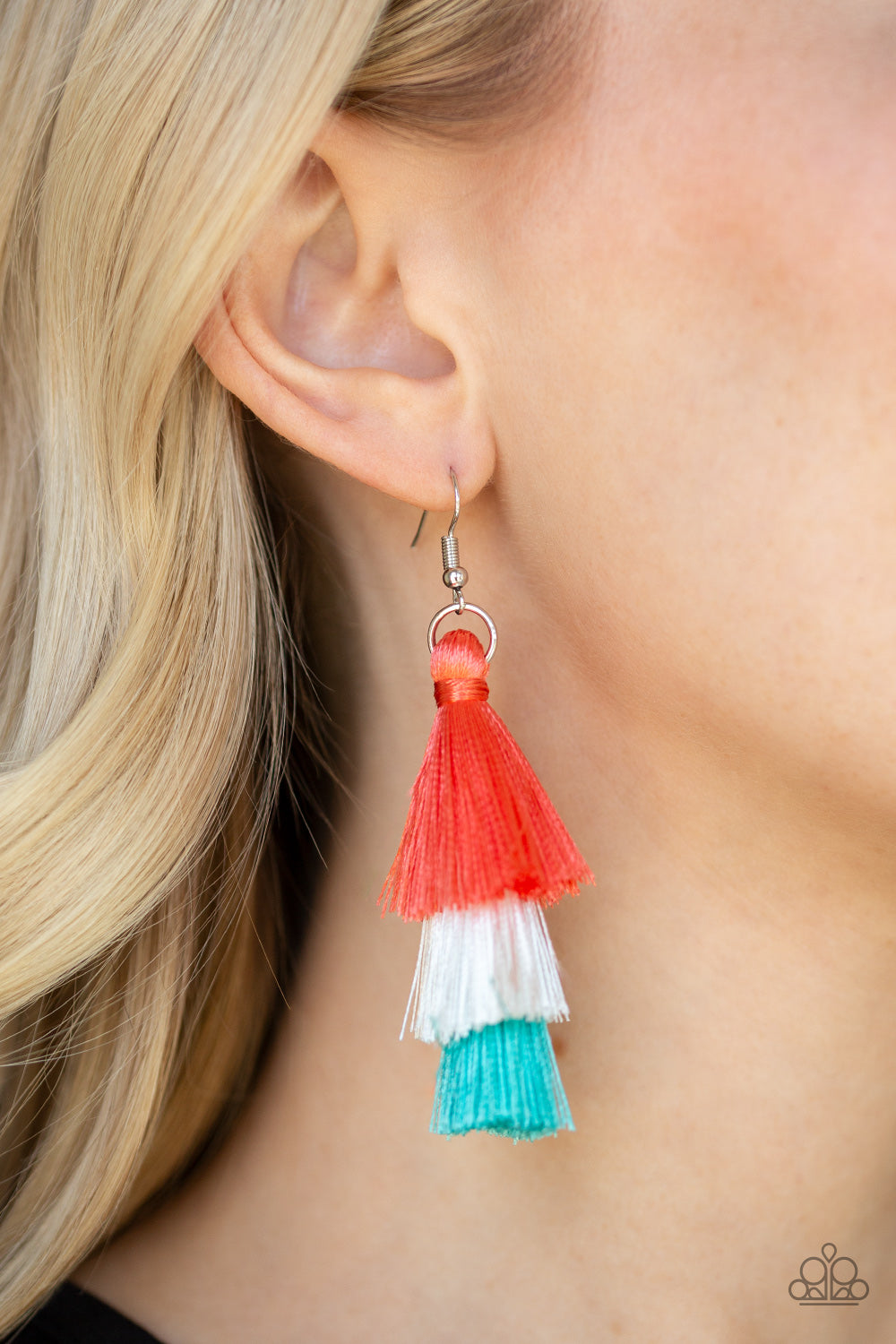 Paparazzi ♥ Hold On To Your Tassel! - Orange ♥ Earrings
