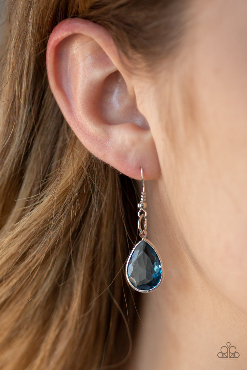 Paparazzi ♥ CLIQUE-bait - Blue ♥ Necklace