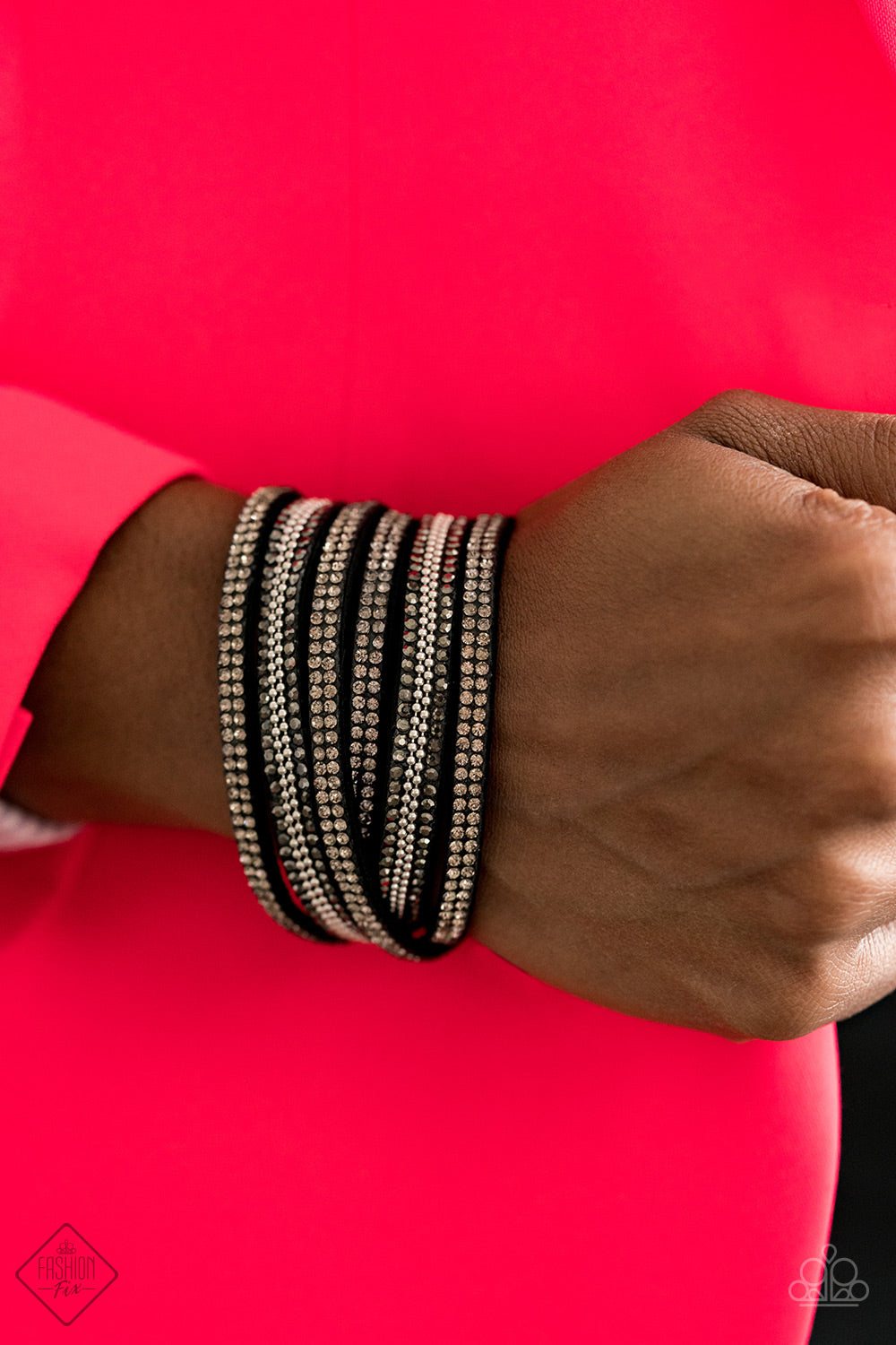 Paparazzi ♥ Royal Razzle - Black ♥ Bracelet