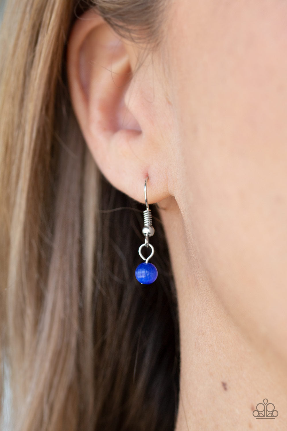 Paparazzi ♥ Because Of The Brave - Blue ♥ Necklace