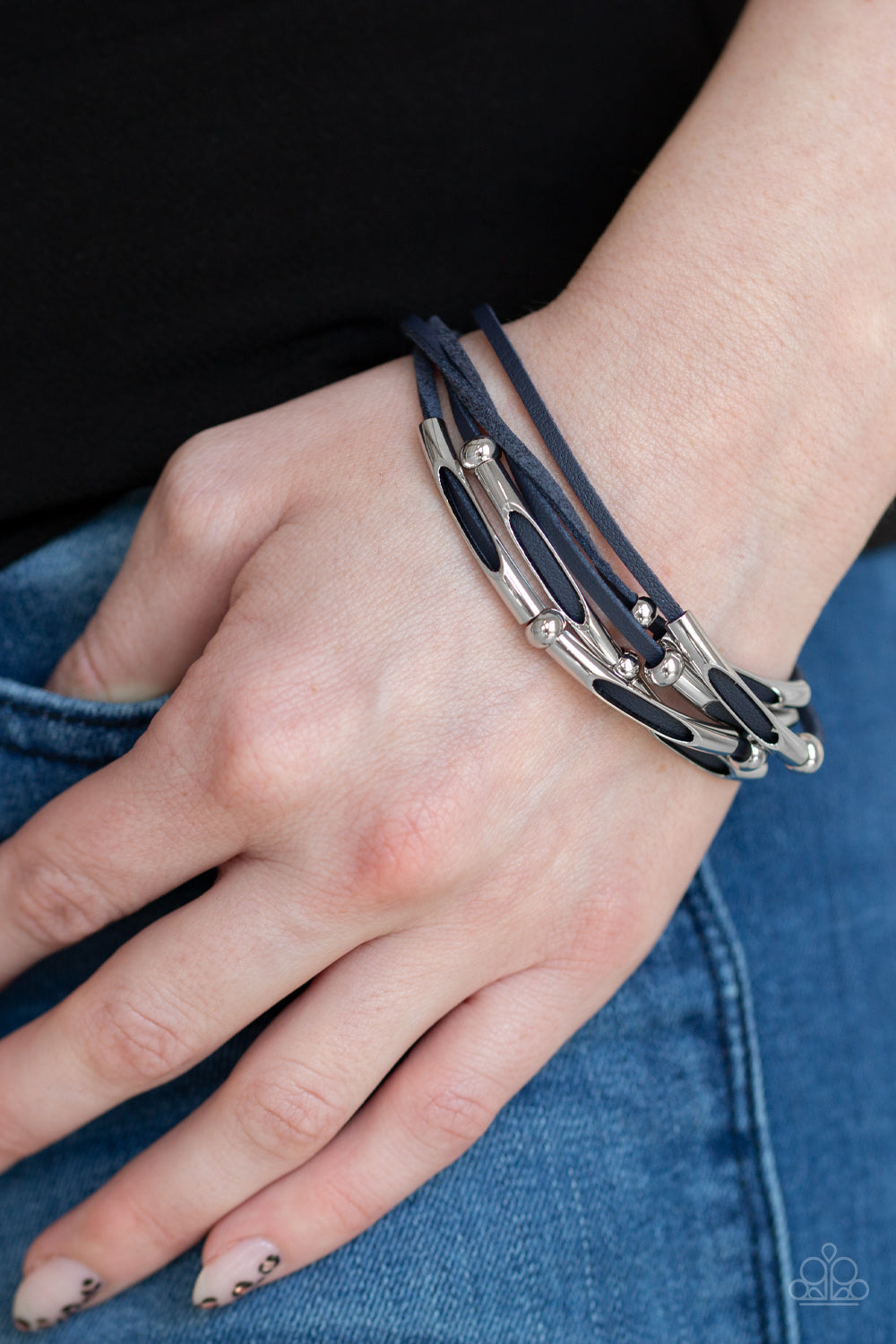 Paparazzi ♥ Modern Magnetism - Blue ♥ Bracelet