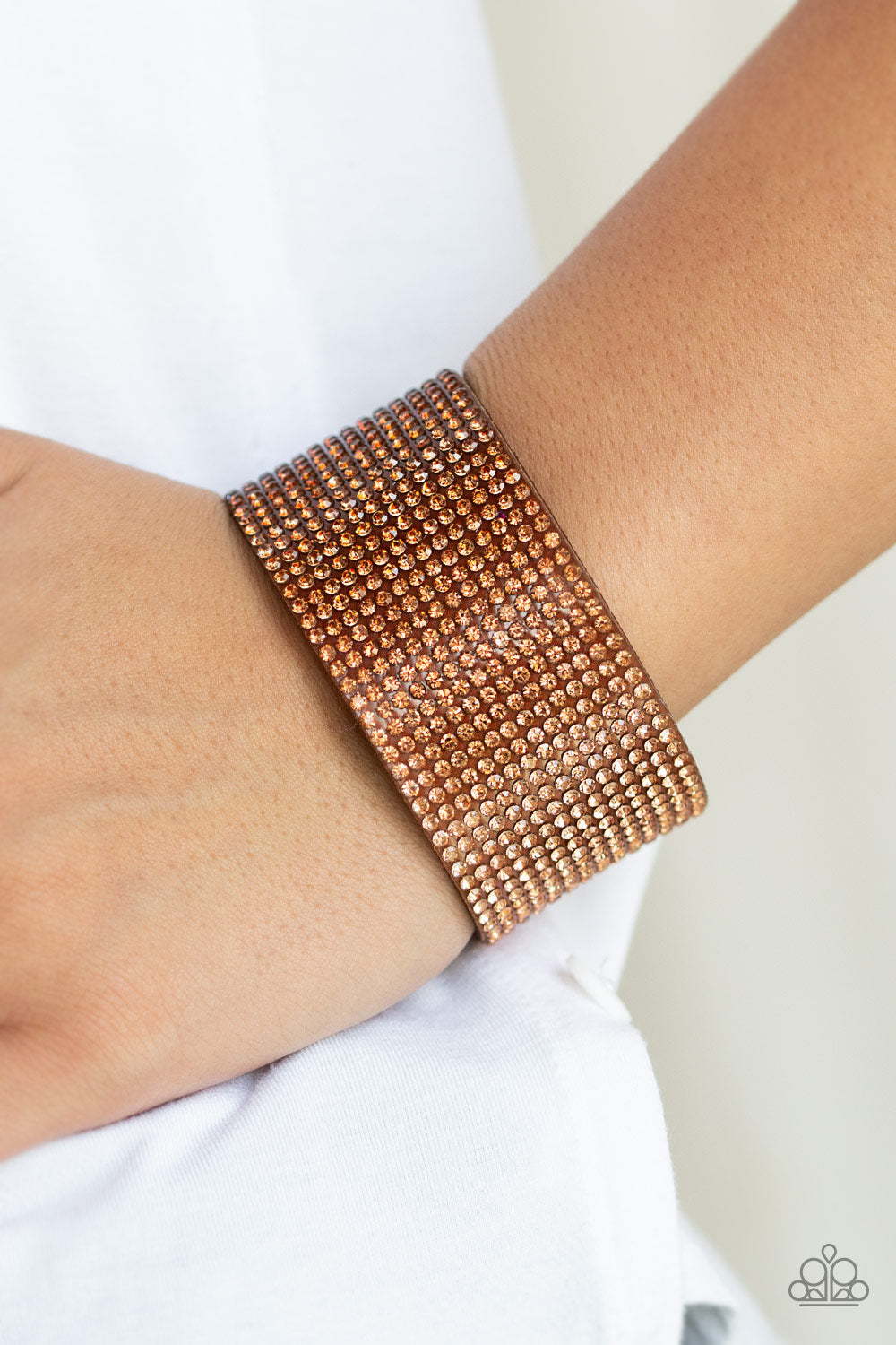 Paparazzi ♥ Fade Out - Brown ♥ Bracelet