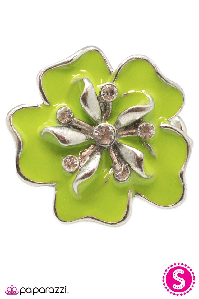 Paparazzi ♥ Ahead Of the Curve - Green ♥ Ring