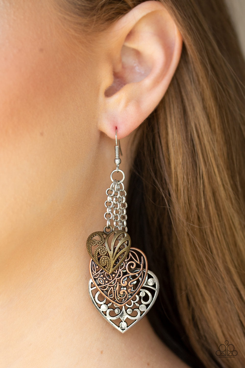 Paparazzi ♥ Once Upon A Heart - Multi ♥ Earrings