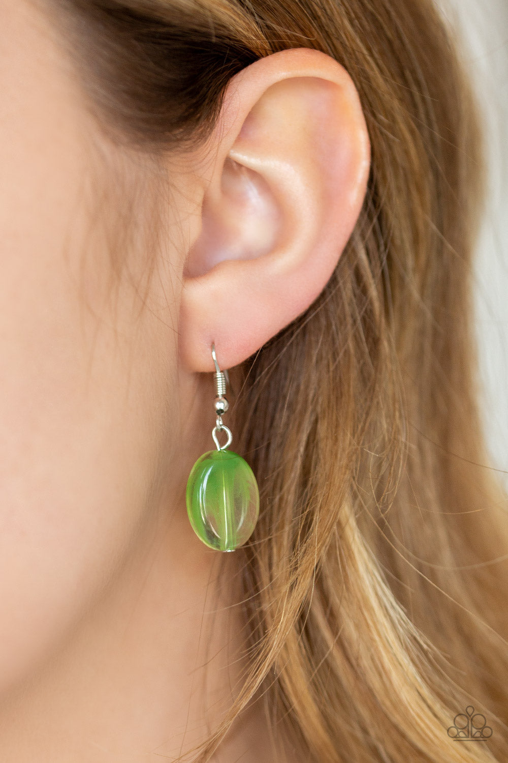 Paparazzi ♥ Rainbow Shine - Green ♥ Necklace