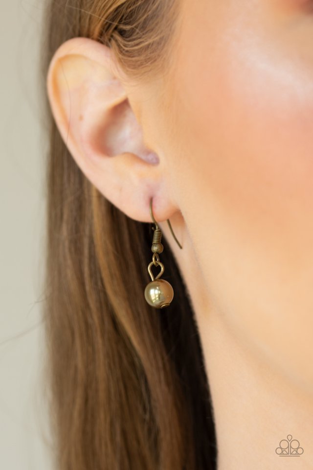 Paparazzi ♥ Industrial Intensity - Brass ♥ Necklace