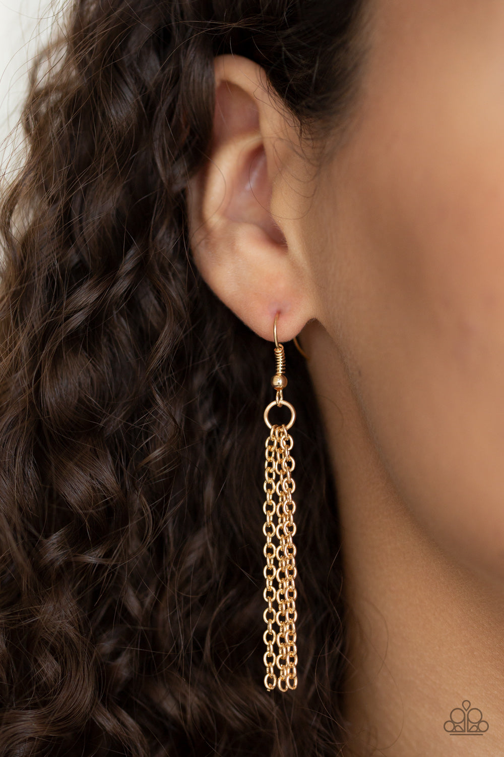 Paparazzi ♥ Optical Illusion - Gold ♥ Necklace