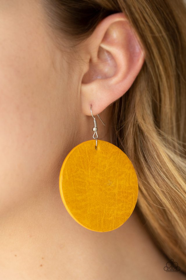 Paparazzi ♥ Trend Friends - Yellow ♥ Earrings
