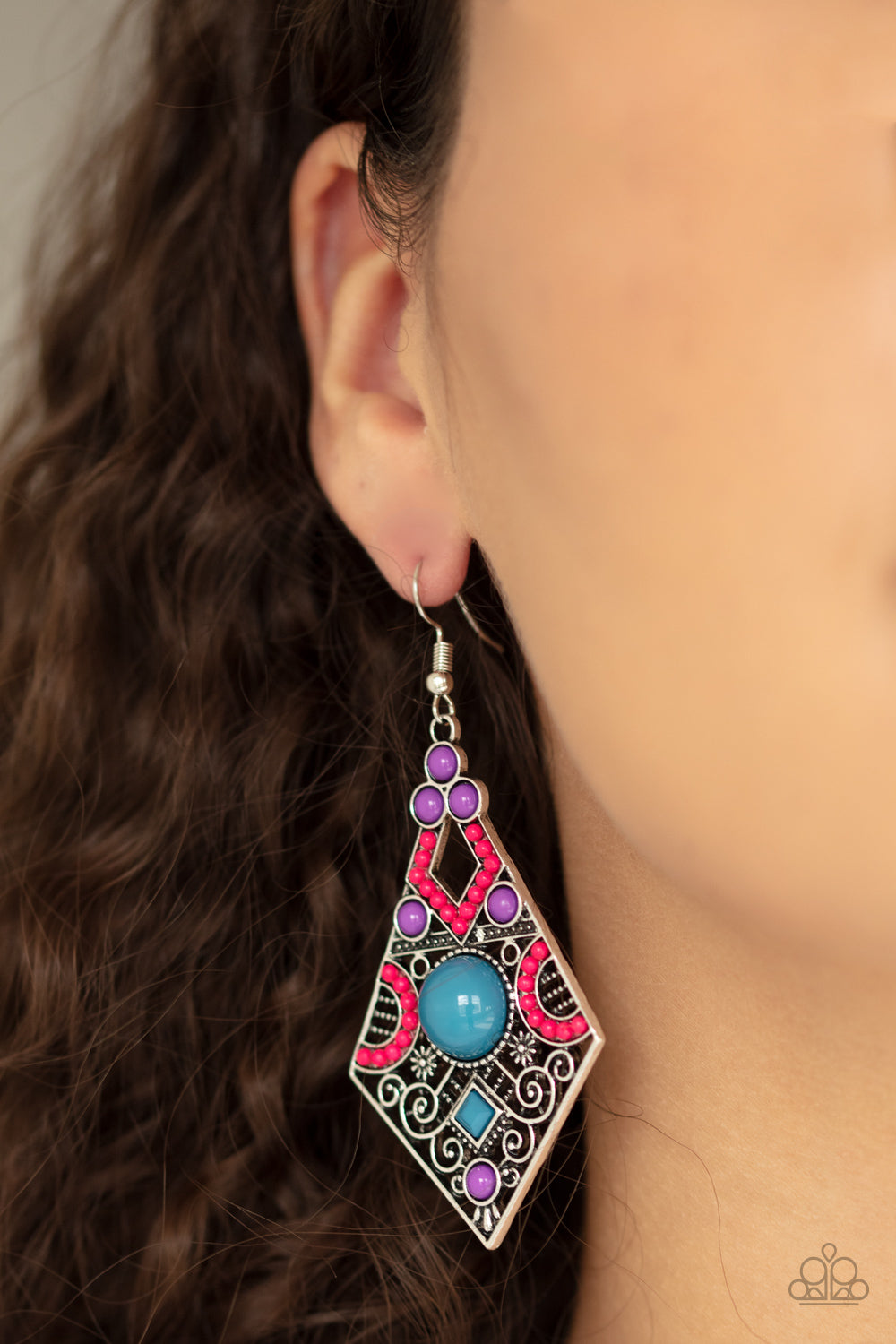 Paparazzi ♥ Malibu Meadows - Multi ♥ Earrings