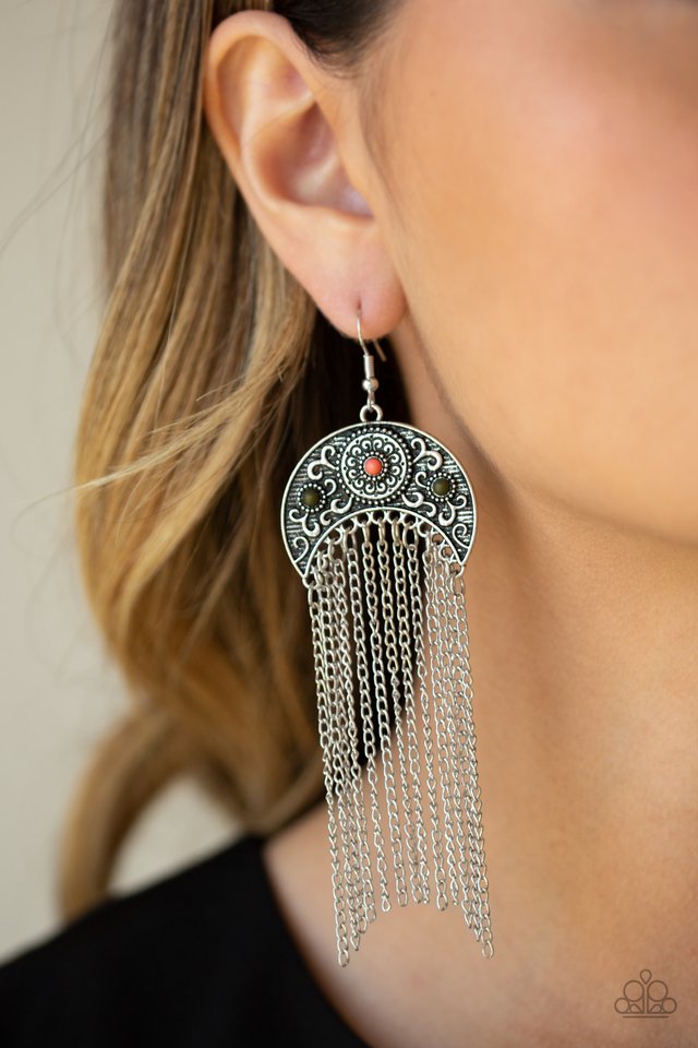 Paparazzi ♥ Lunar Melody - Multi ♥ Earrings