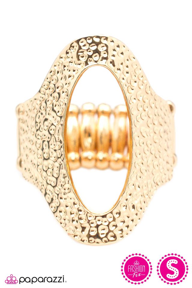 Paparazzi ♥ On Haloed Ground - Gold ♥ Ring