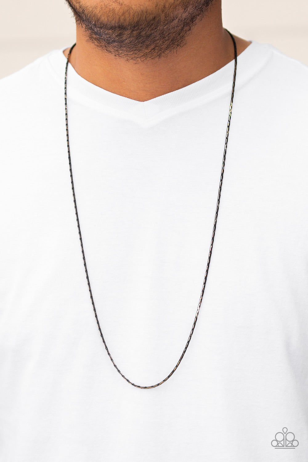 Paparazzi ♥ Game Day - Gold ♥ Mens Necklace