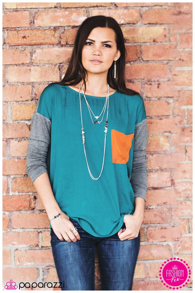 Paparazzi ♥ Ups and Downs - Silver ♥ Necklace