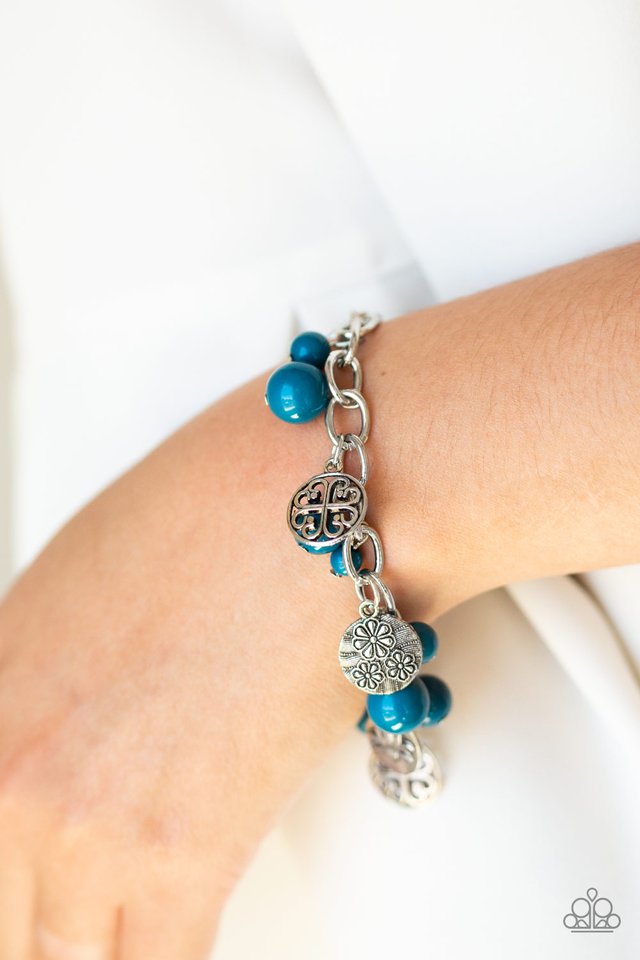 Paparazzi ♥ Lotus Lagoon - Blue ♥ Bracelet